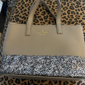 Kate spade Greta glitter handbag